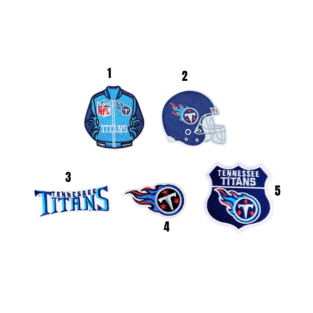 Tennessee Titans NFL Small Patches