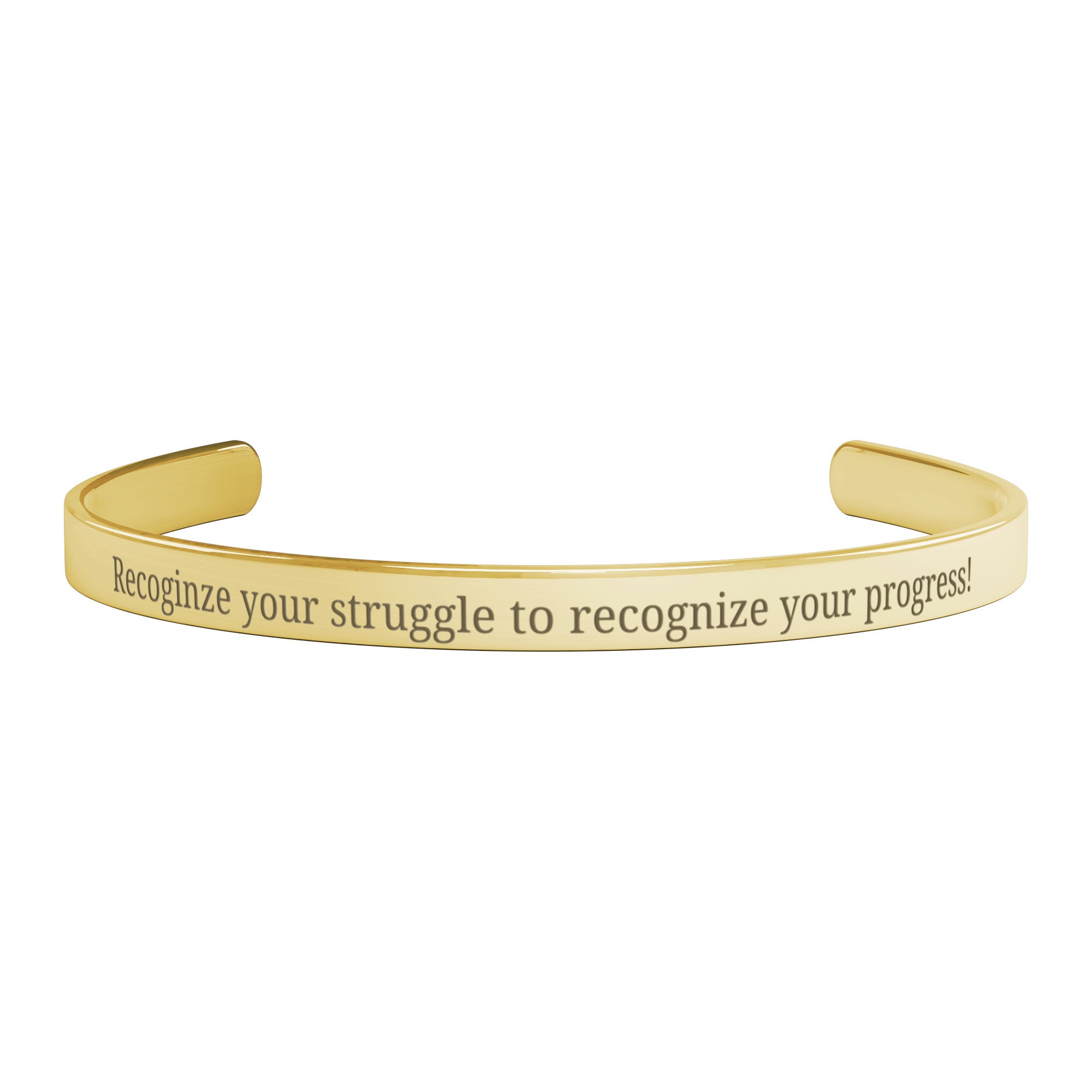 Recognize Your Struggle Cuff Bracelet