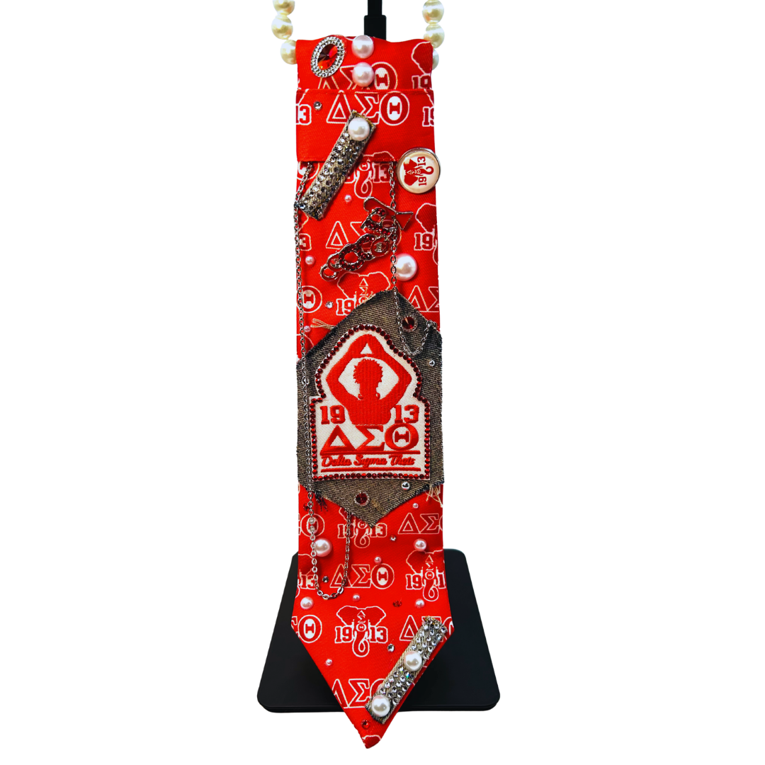 Create & Customize Your Greek Junk Tie - Delta