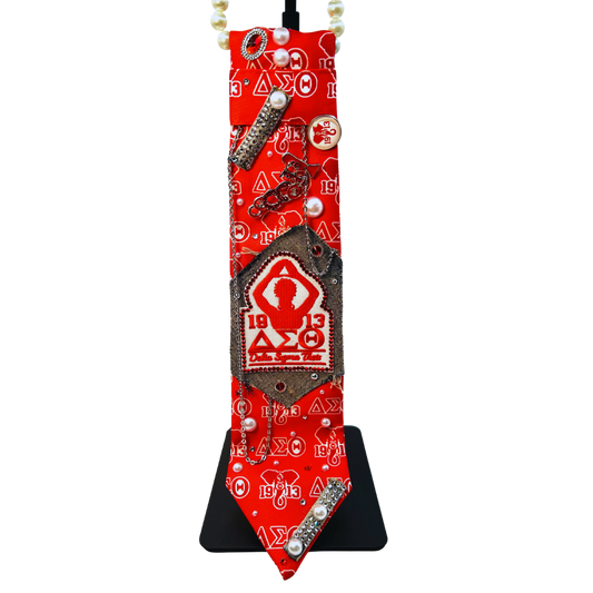 Create & Customize Your Greek Junk Tie - Delta