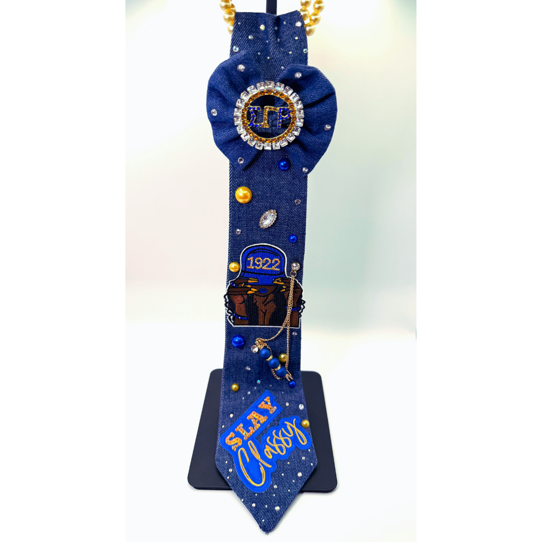 Create & Customize Your Greek Junk Tie - Sigma