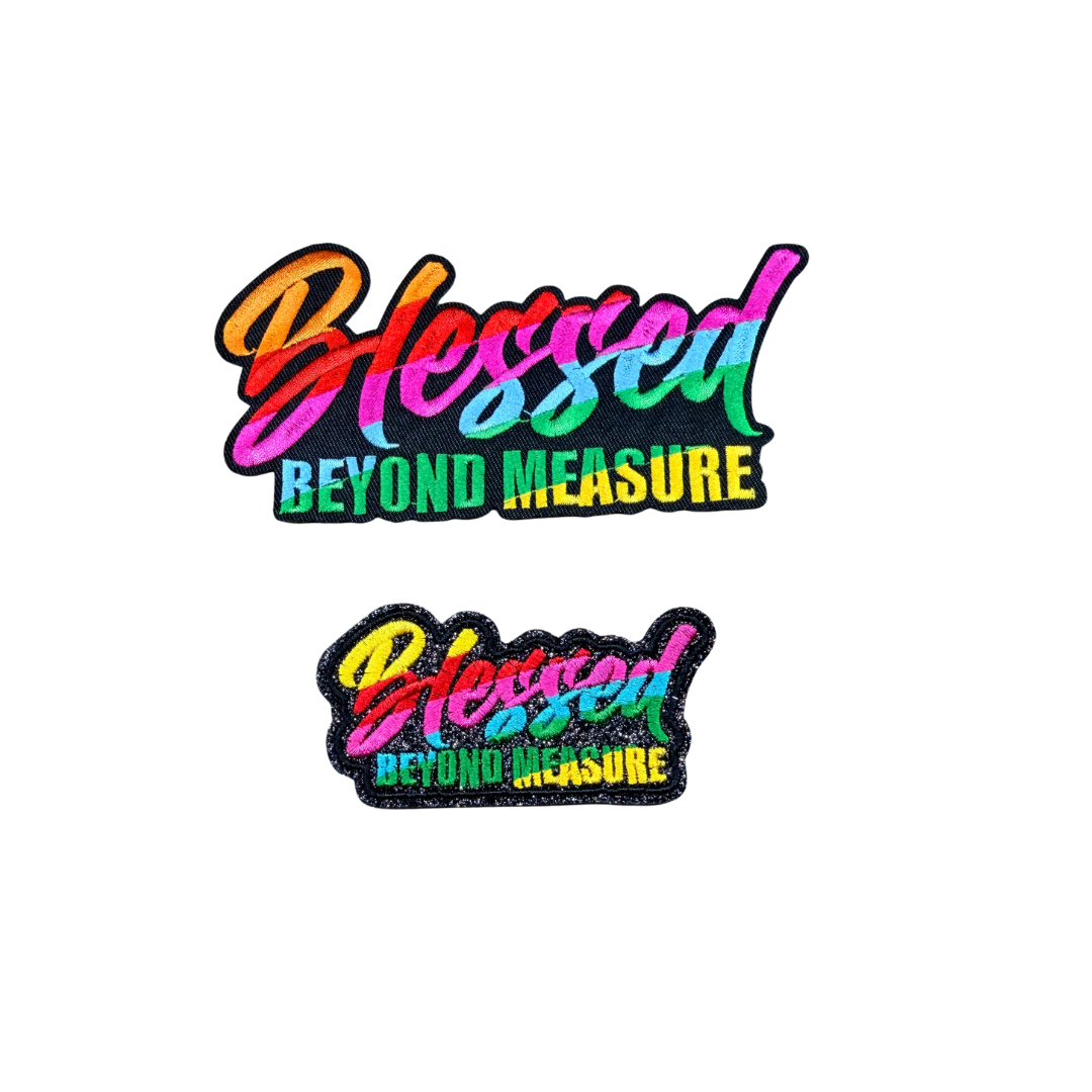 Blessed Beyond Measure Patches