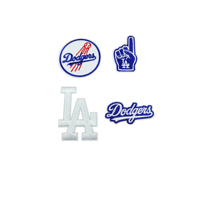 LA Dodgers Baseball Small Patches