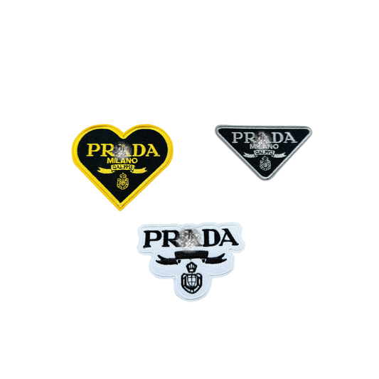 Pra*a  Designer Inspired Small Patches