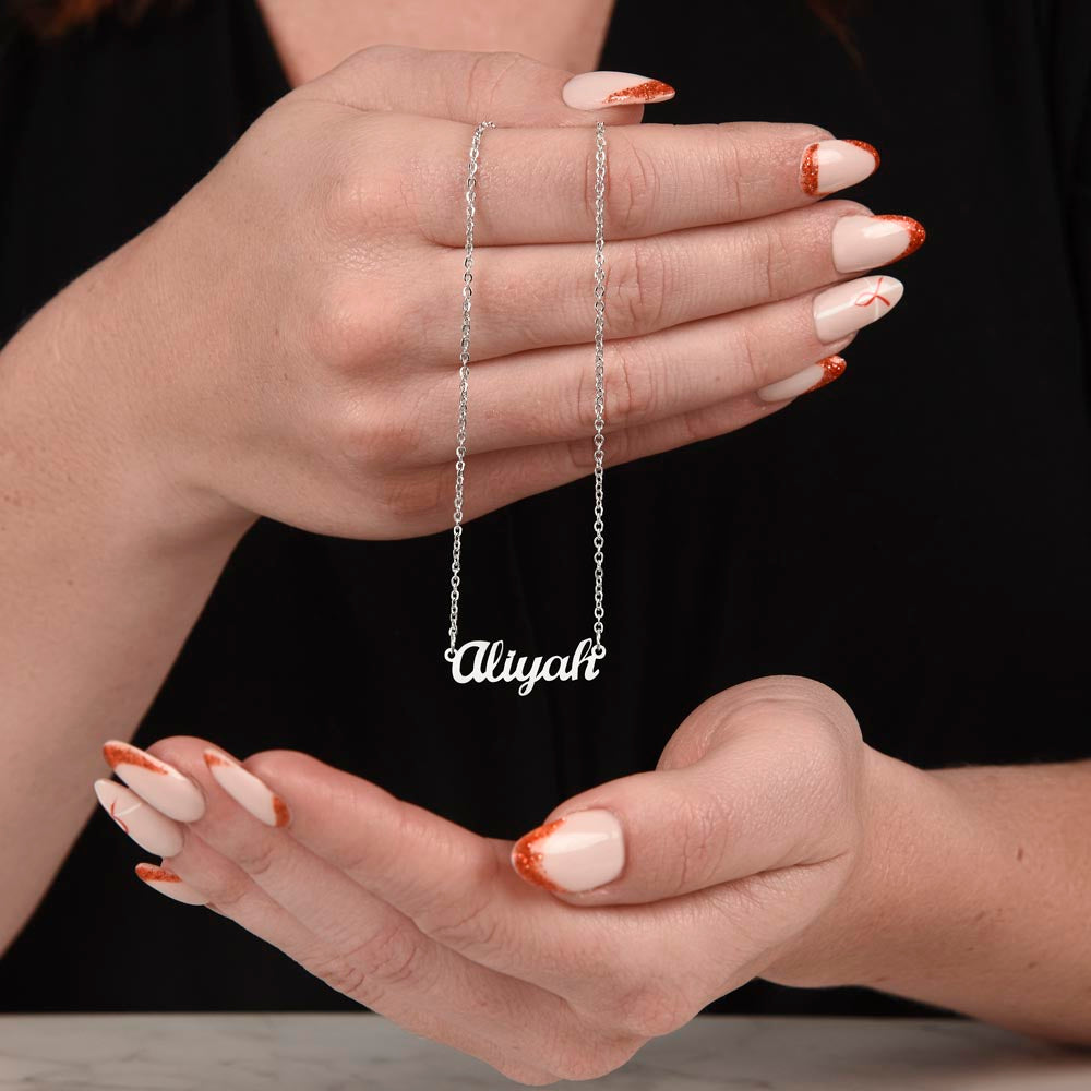 "Uniquely You: Custom Name Necklace"