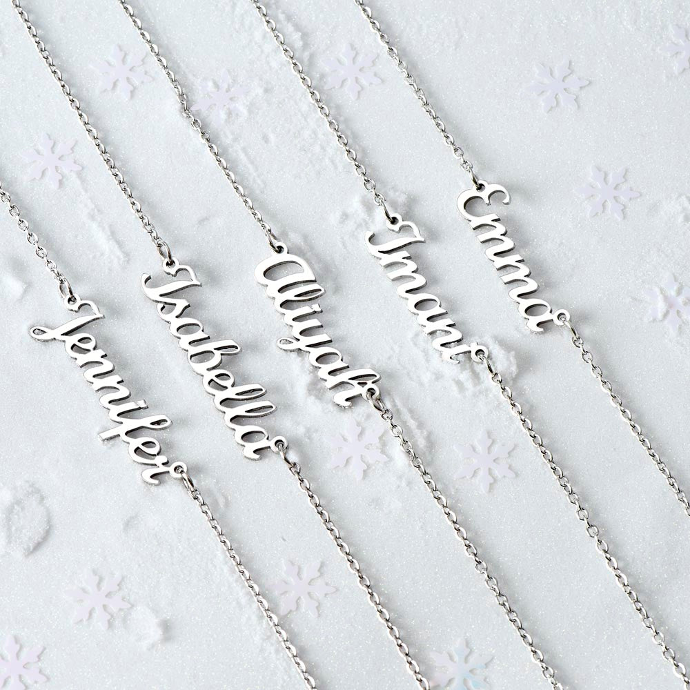 "Uniquely You: Custom Name Necklace"