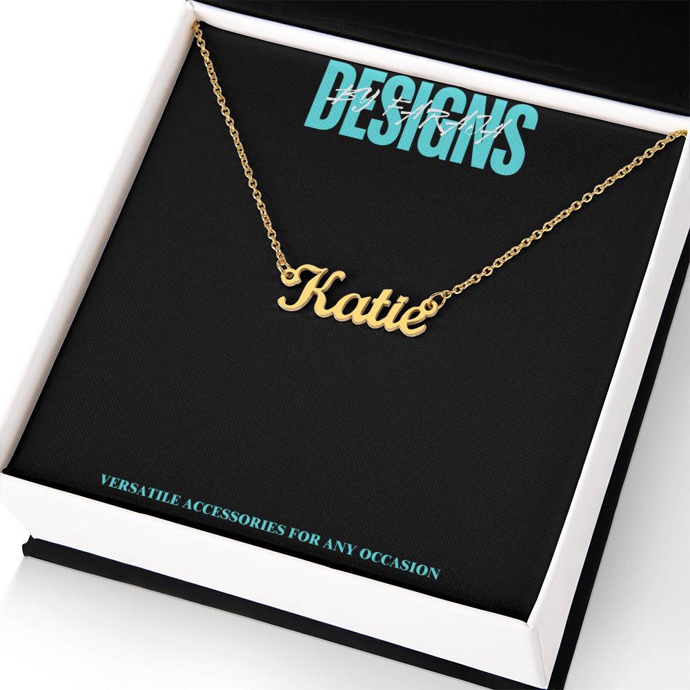 "Uniquely You: Custom Name Necklace"