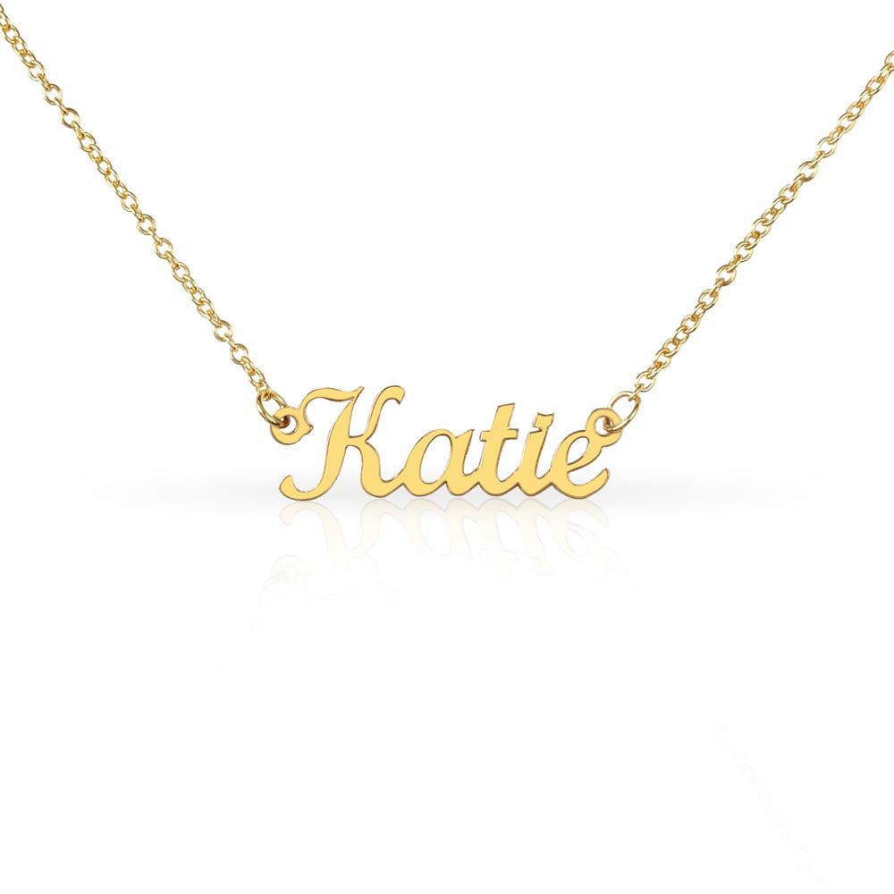 "Uniquely You: Custom Name Necklace"