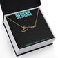 "Name Your Shine: Personalized Signature Necklace"