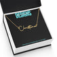 "Name Your Shine: Personalized Signature Necklace"