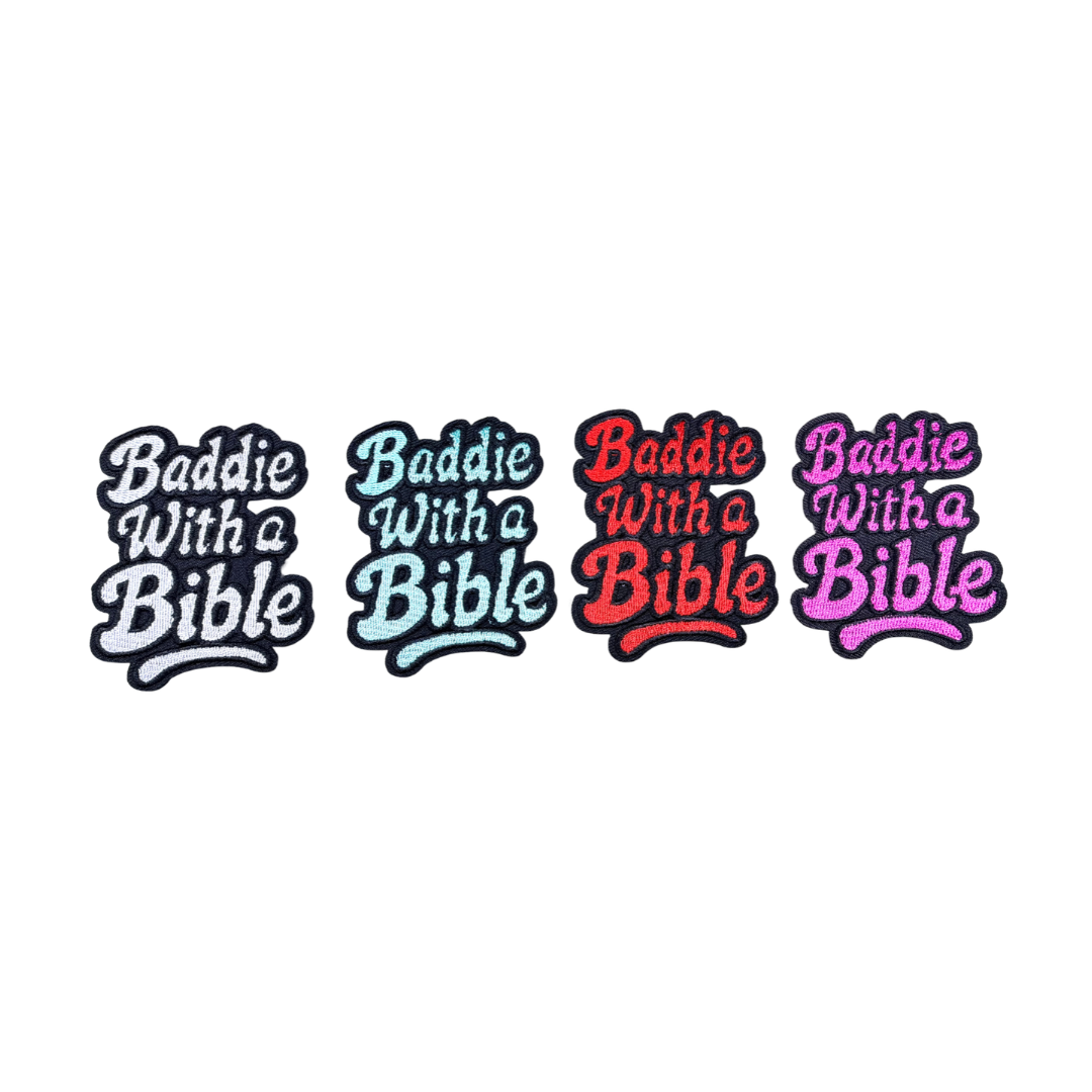 Baddie With A Bible Small Patches