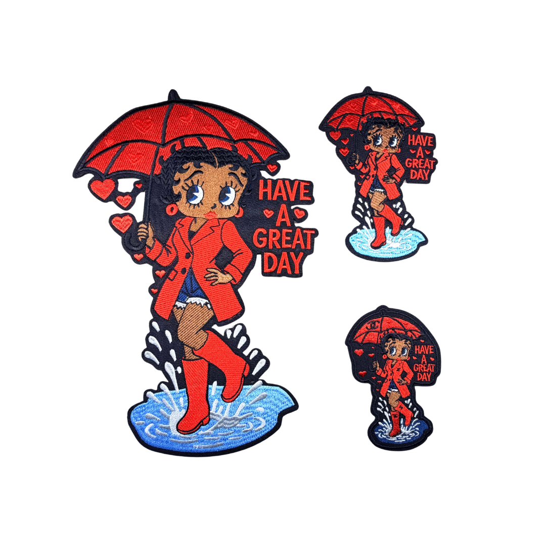 Have A Great Day In The Rain Betty Patches