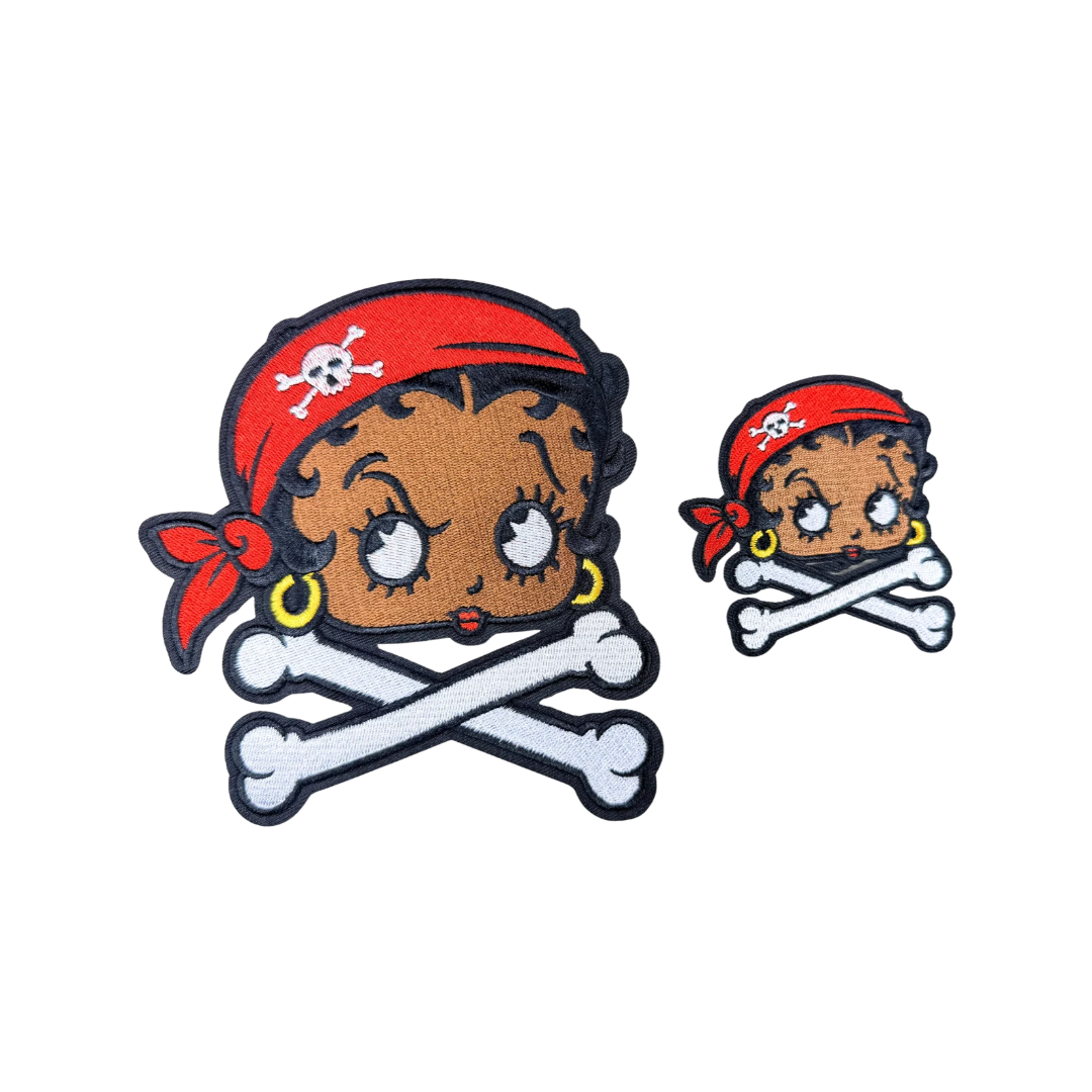 Pirate Betty Bood Head Patches