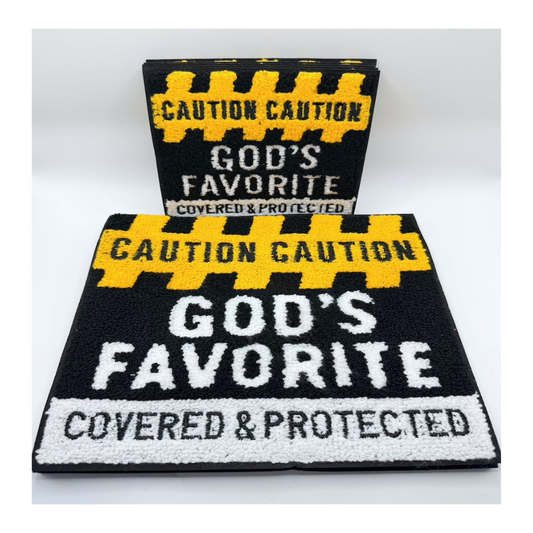 God's Favorite Covered & Protected Chenille Patches