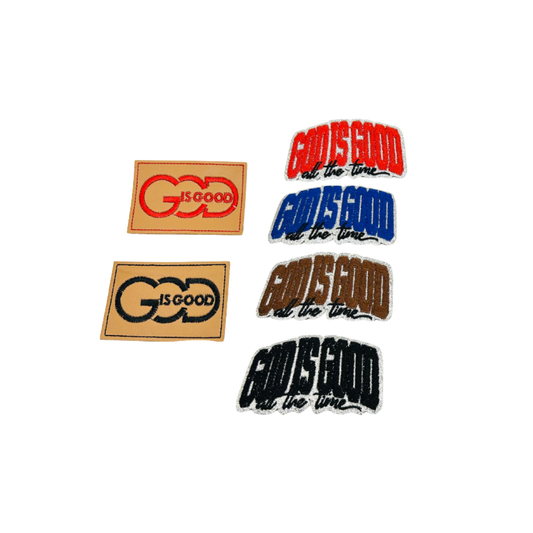 God Is Good Statement Small Patches