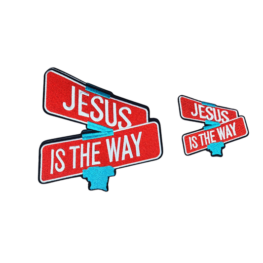 Jesus Is The Way Medium Patch