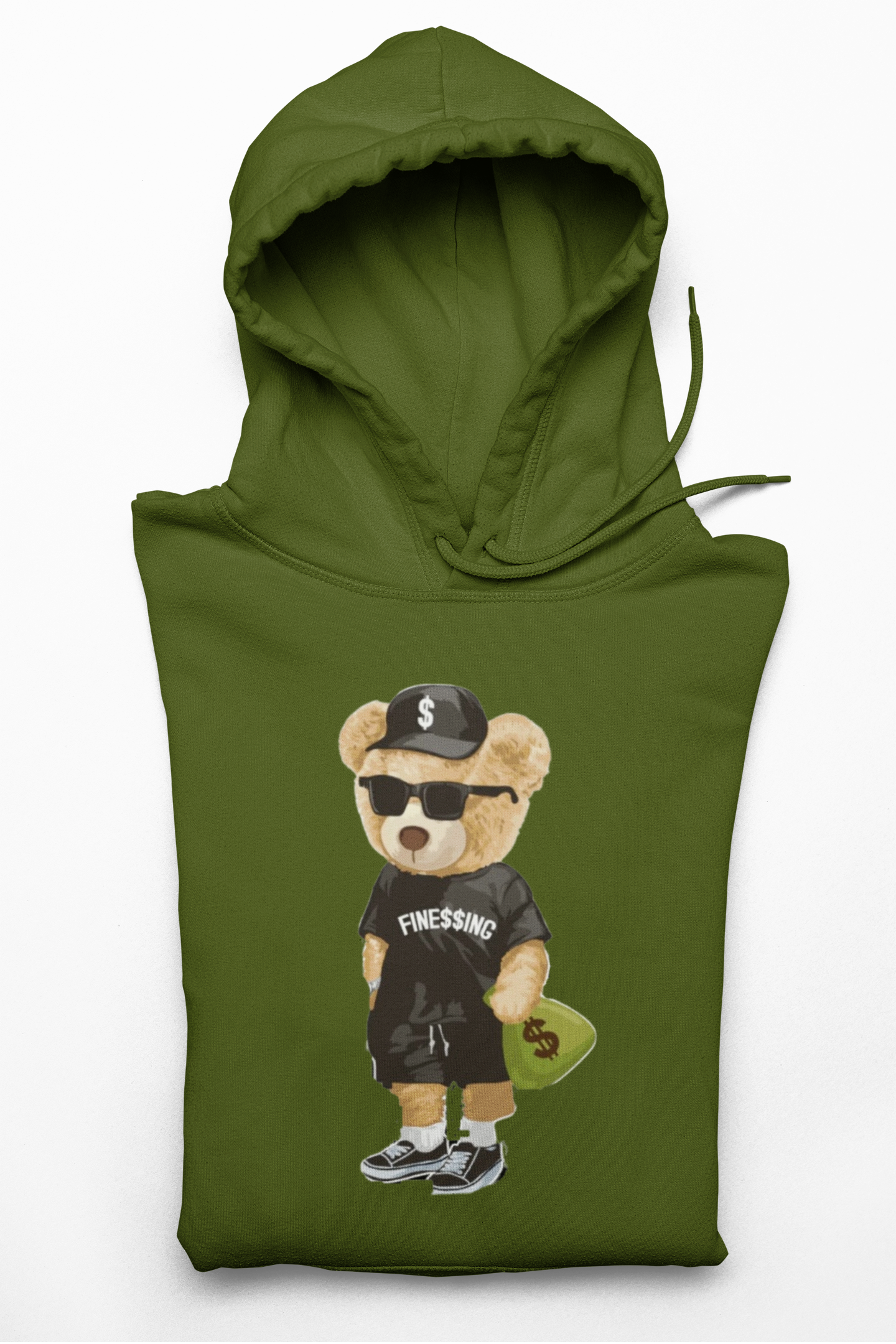 Fine$$ing Bear Hoodie