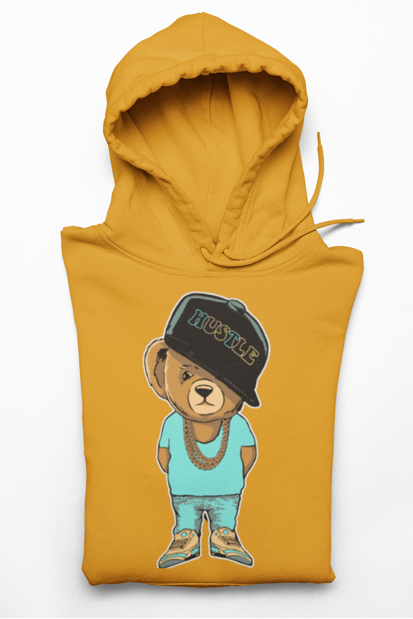 Hustle Bear Hoodie