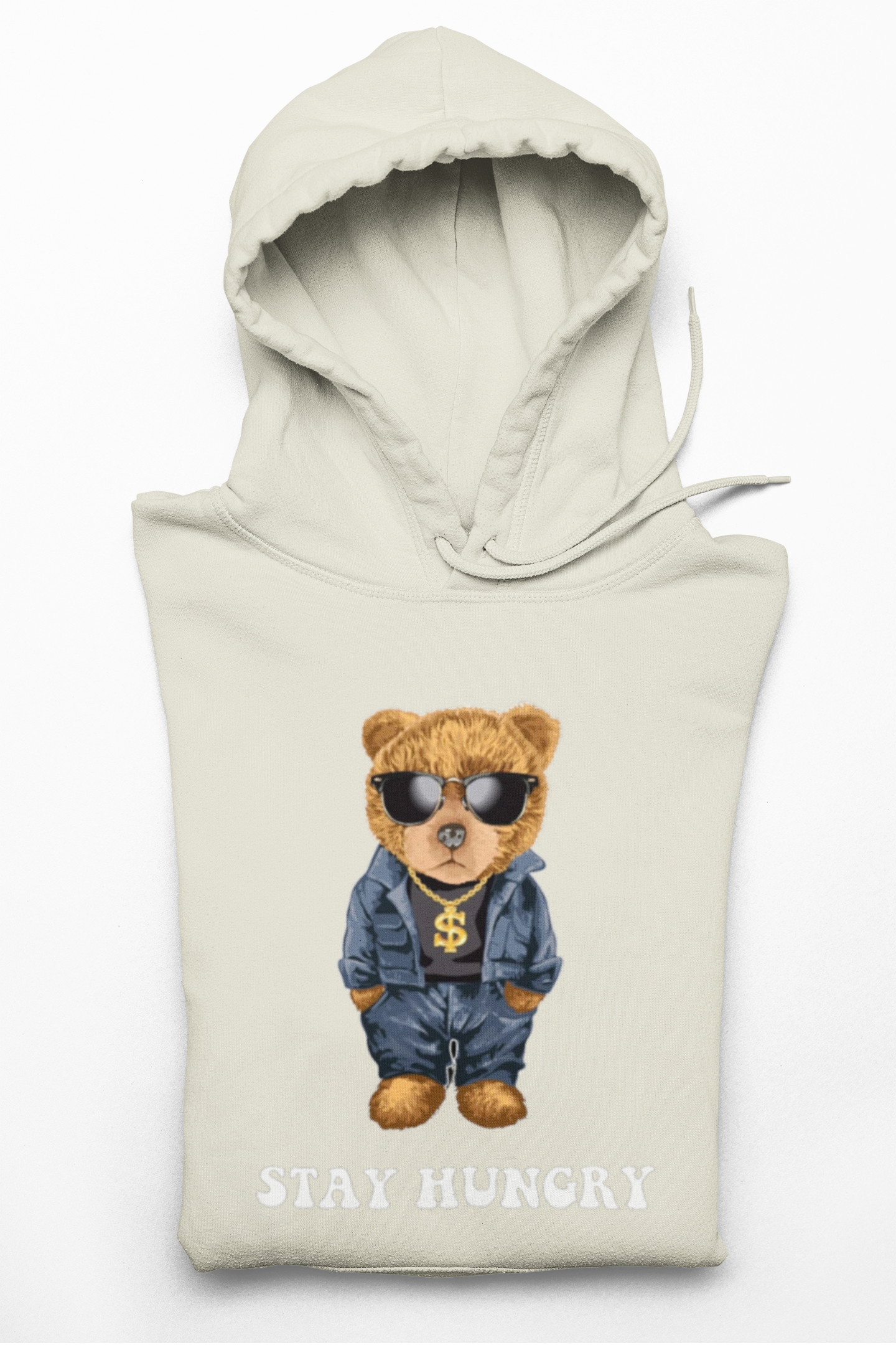 Stay Hungry Bear Hoodie