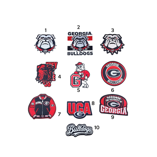 Georgia BullDogs College Small Patches
