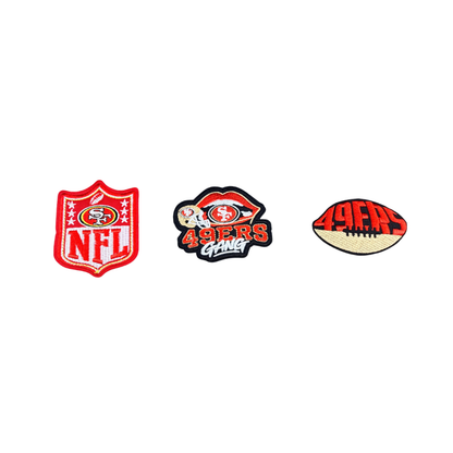 49ers SF Football Small Patches - 2