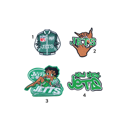 New York Jets Football Small Patches