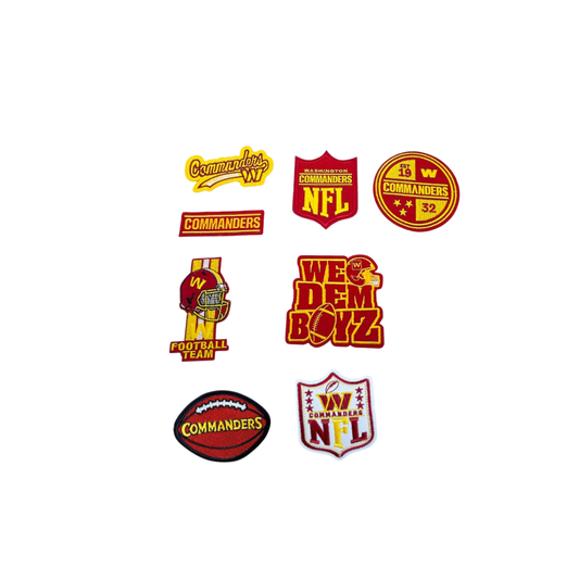 Washington Commanders Football Small Patches