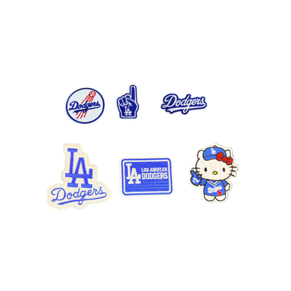 LA Dodgers Baseball Small Patches