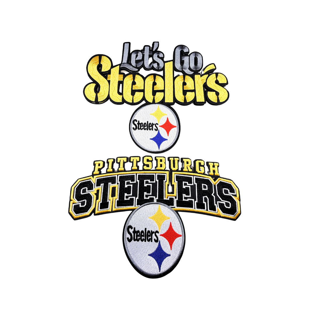 Steelers Football Large Patches