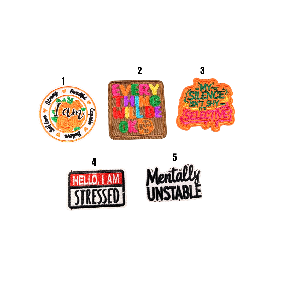 Mental Health Matters Small Patches -2