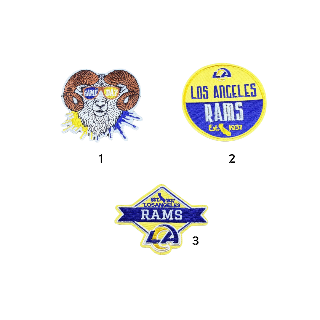 Los Angeles Rams NFL Small Football Patches