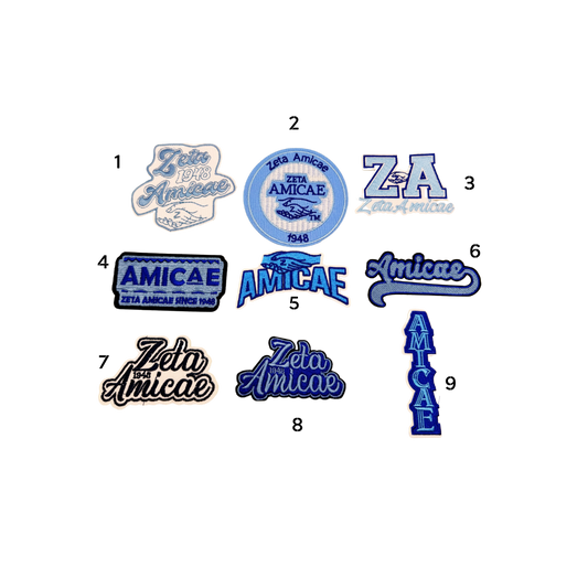 Zeta Amicae Inspired Soro Patches