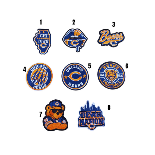Chicago Bears Football Small Patches - 5