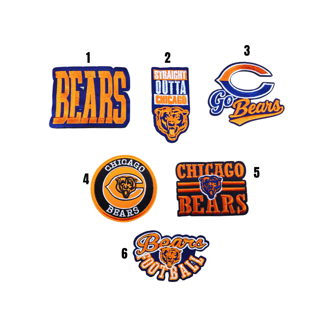 Chicago Bears Football Small Patches -4