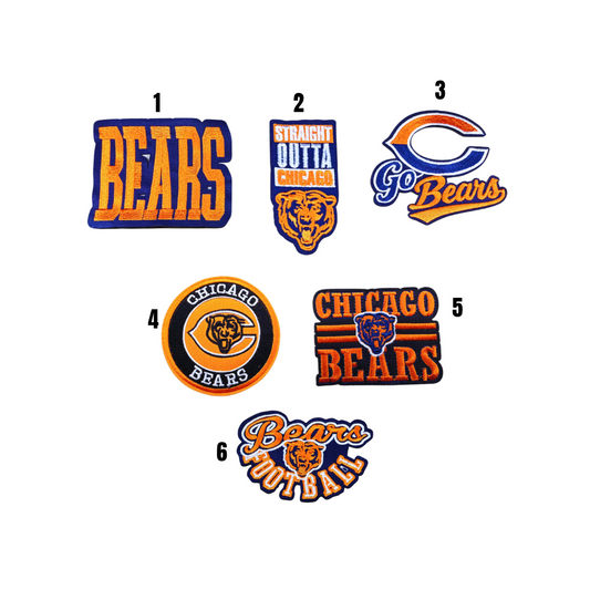 Chicago Bears Football Small Patches -4