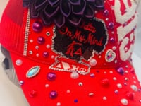 Design Your Custom Delta Sorority Trucker Junk Hat | Rhinestones, Patches & Pearls | Greek Life Fashion Cap