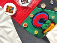Statement Multicolor "Capable" Jeweled Snap Back Cap - Ready To Ship