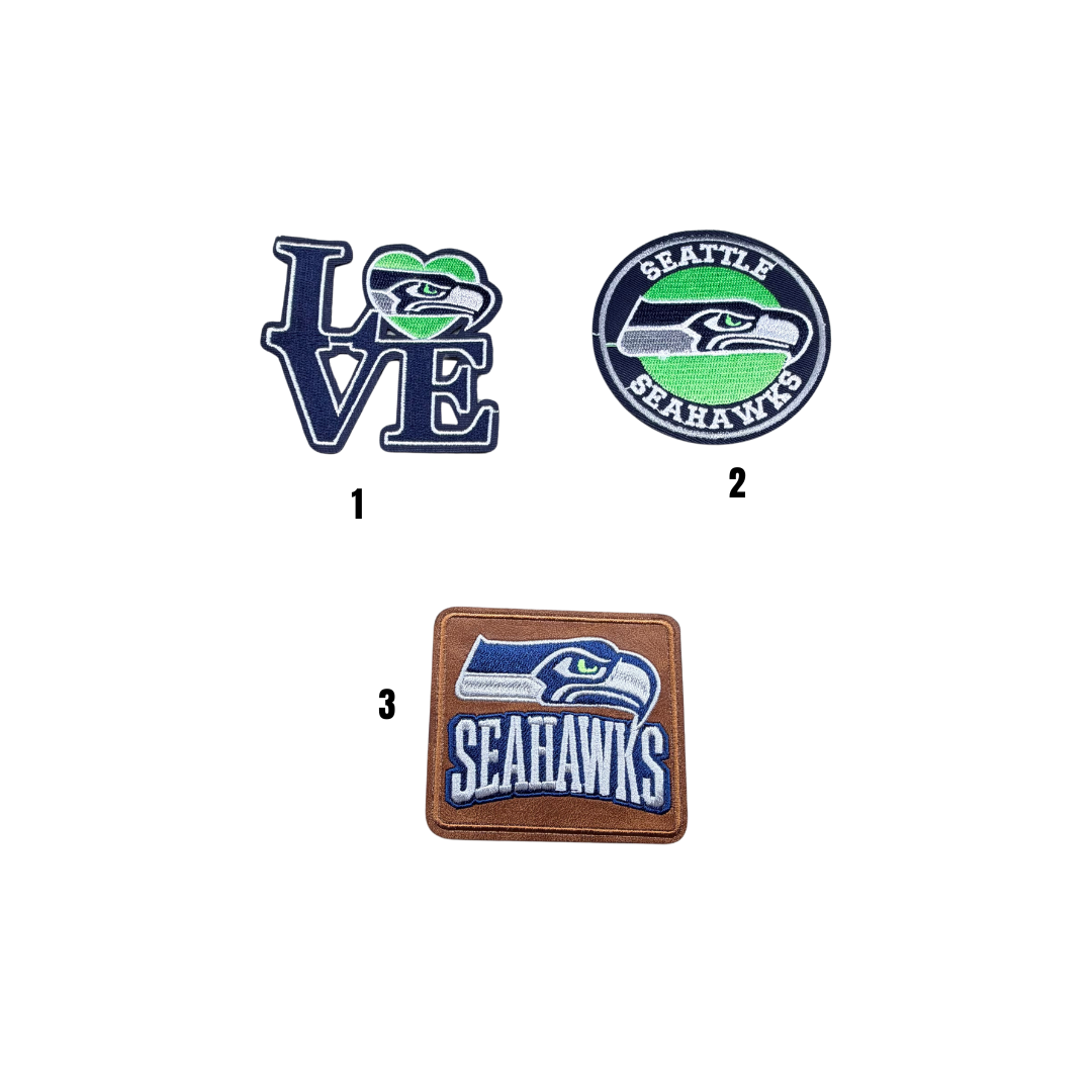 Seahawks Football Patches