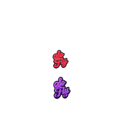 So fly Chenille Patch - Medium Size